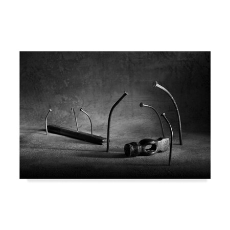 Trademark Fine Art Victoria Ivanova 'Broken Hammer' Canvas Art, 30x47 1X04946-C3047GG